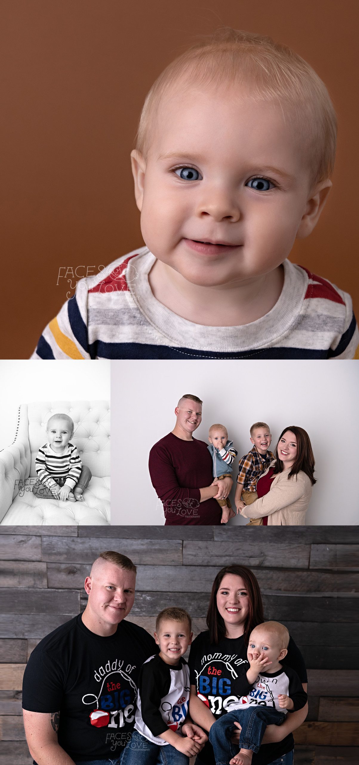 one year session, one year portraits, one year old boy pictures, baby photo session, family photo at one year session, Kansas City photographer