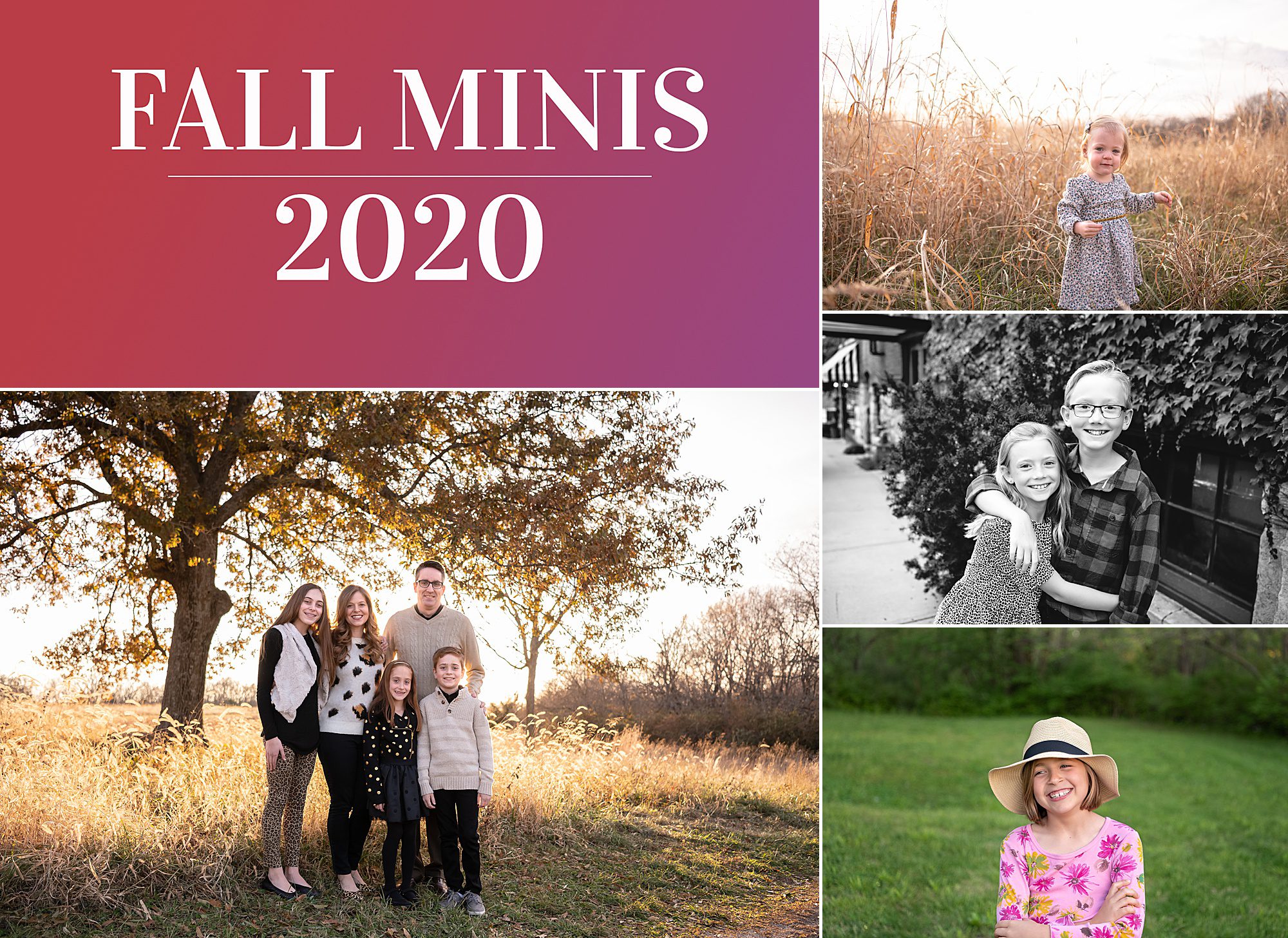 2020 Fall Mini Sessions for Kansas City - Helen Ransom Photography